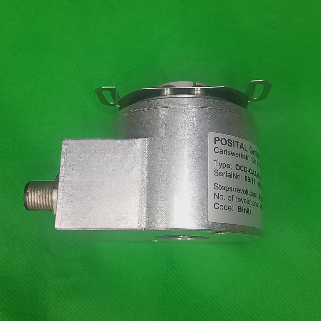 Posital Absolute Encoder OCD-CAA1B-1213 Hollow 12mm, 4096STx8192MT, Multiturn OCDCAA1B1213