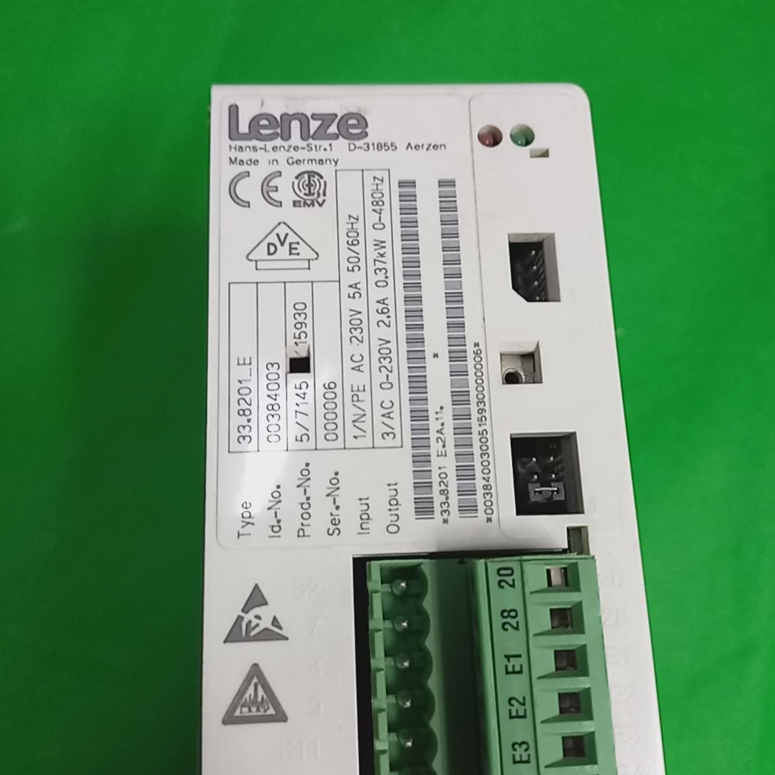 Video featuring Lenze Drive 338201
