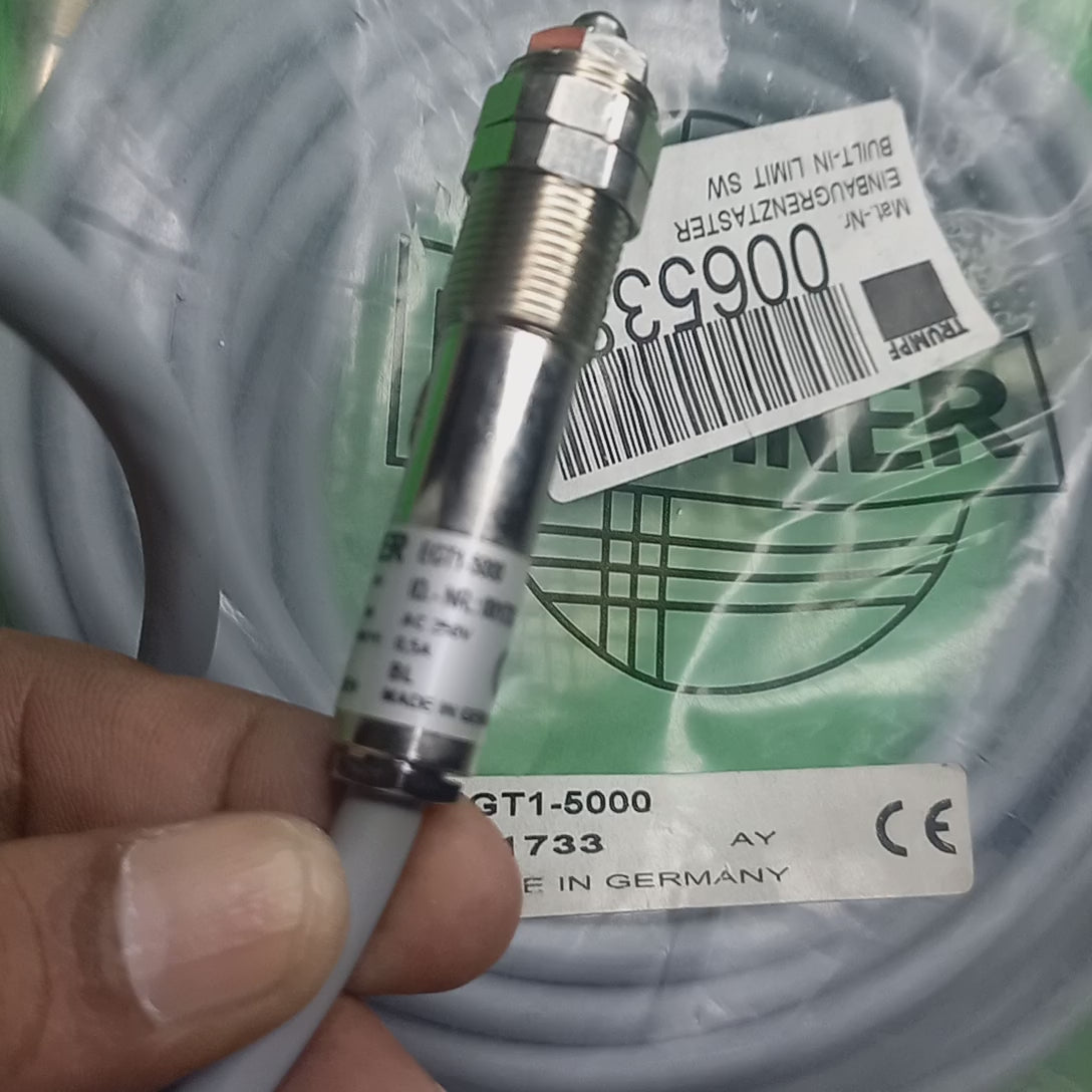 Technical Details of single hole limit switch used on trumpf Euchner EGT15000, Id.Nr. 1733