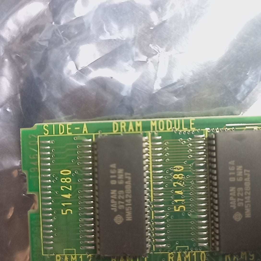 Dram Module A350-2901-T946/2 , A20B-2901-0941/02A, A350-2901-T946/2 , 
The Fanuc A20B-2901-0941/02A is a 4MB DRAM memory daughter board module manufactured by Fanuc for industrial CNC machine applications.
