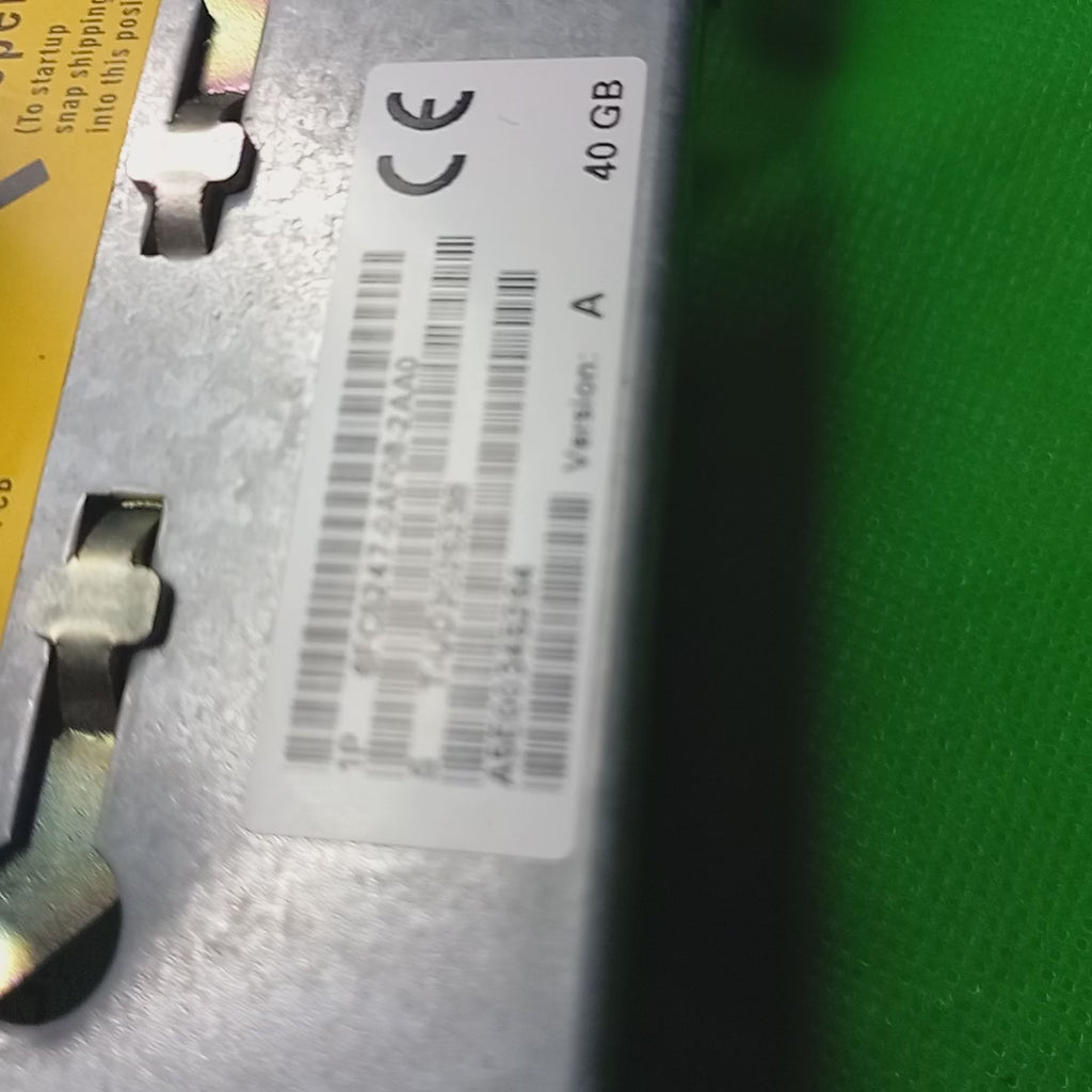 Video of 6FC5247-0AF08-2AA0 A5E00345264 Version A ; 40 GB Harddisk |&nbsp;6FC52470AF082AA0
