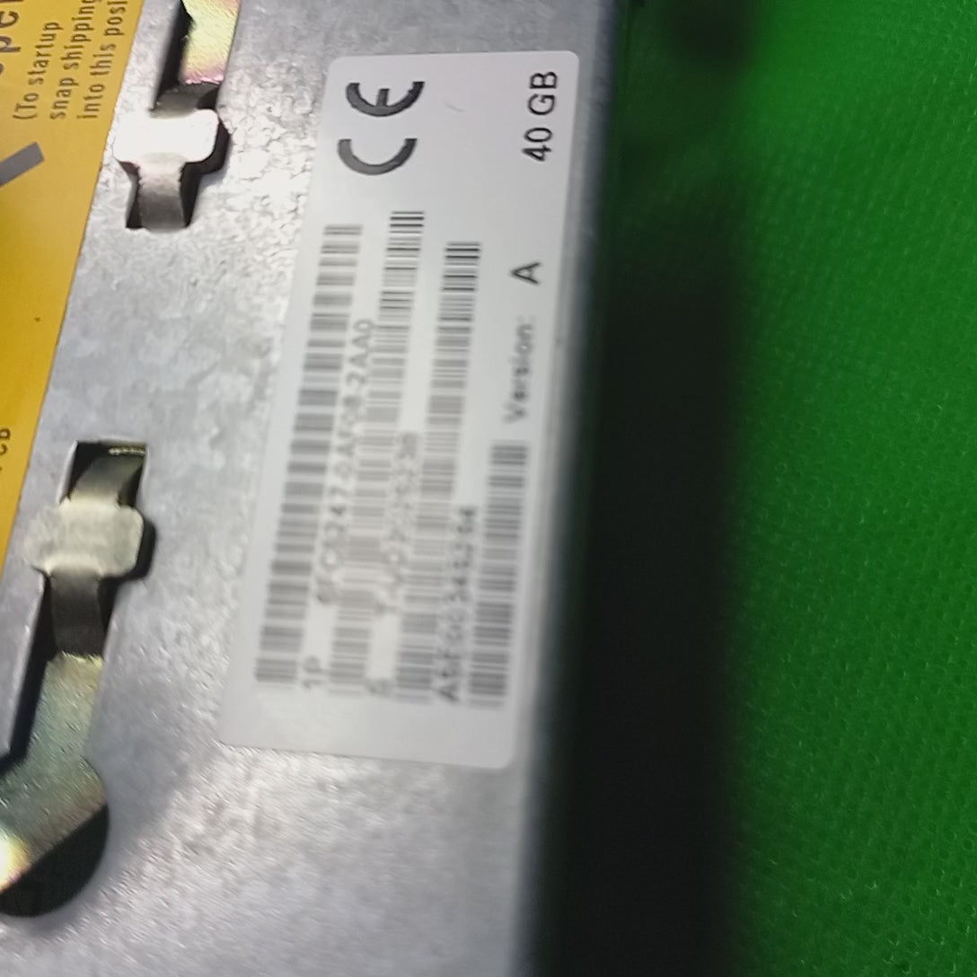 Video of 6FC5247-0AF08-2AA0 A5E00345264 Version A ; 40 GB Harddisk |&nbsp;6FC52470AF082AA0
