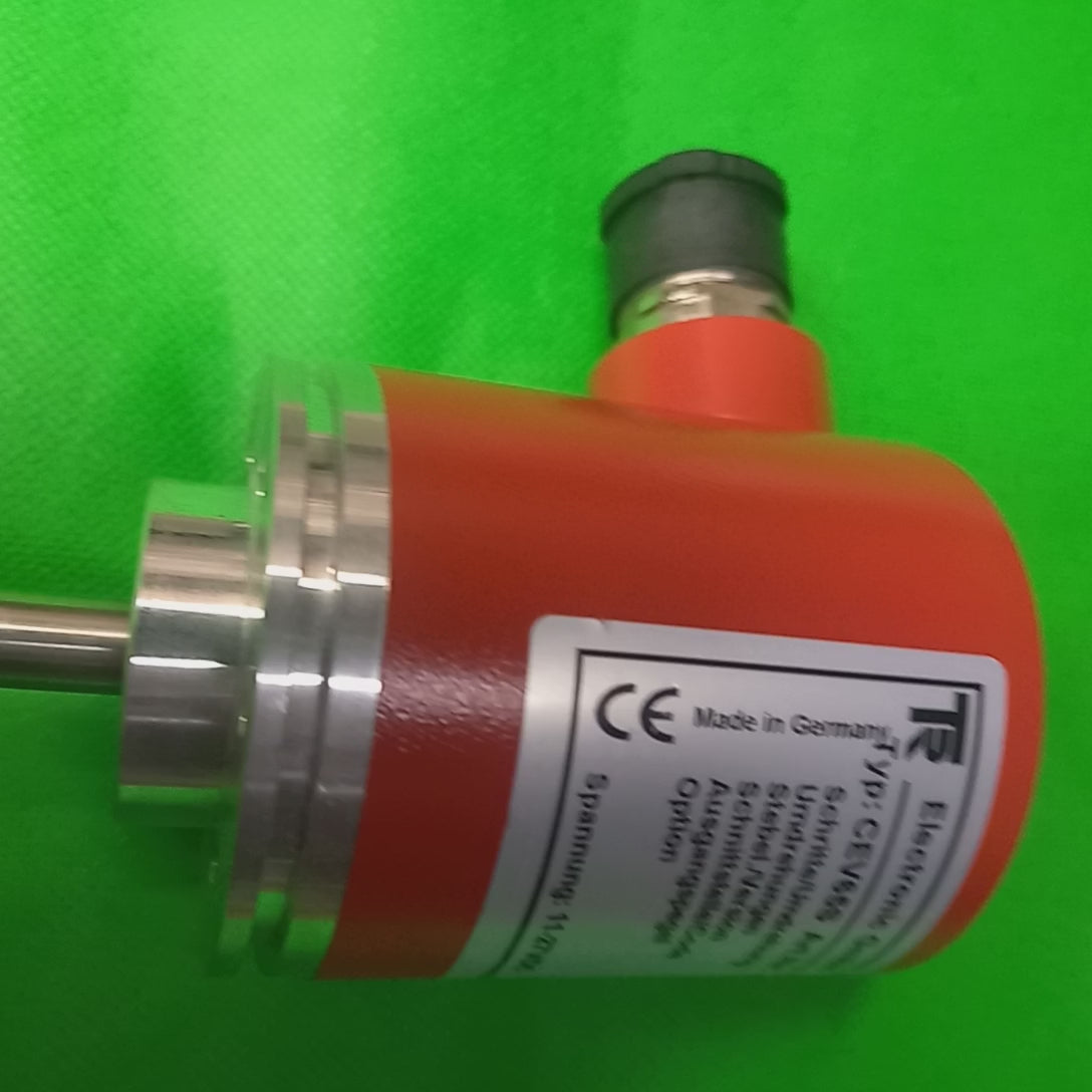 TR Electronic CEV65S-10049 Absolute Single-Turn Encoder | 360 Steps | Parallel Gray | 11–27 VDC