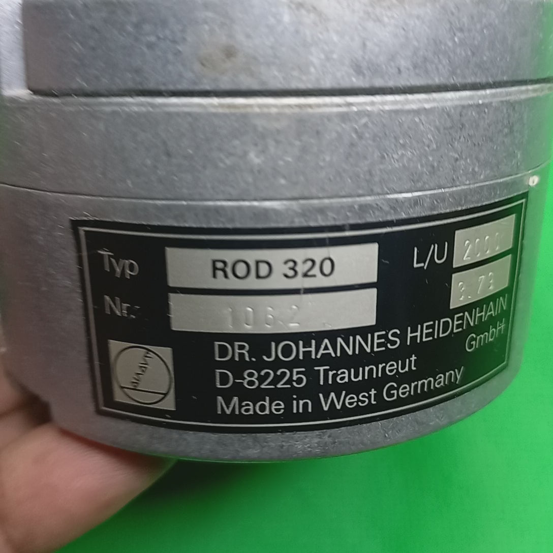 video showing features of ROD 320 2000 from Heidenhain 