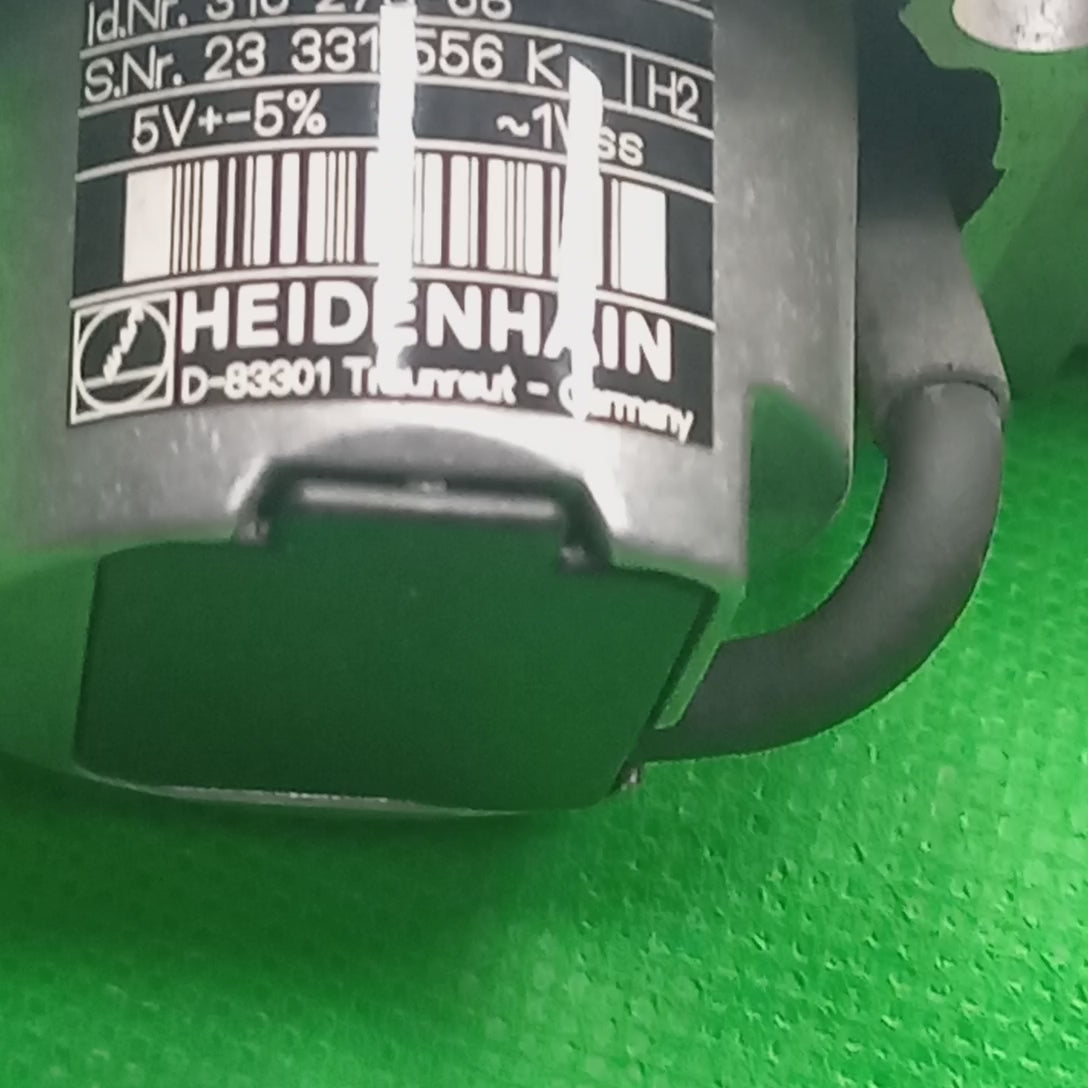 video showing inside encoder of SIEMENS 1FK 7022-5AK71-1AG2 backside cover removed for this video