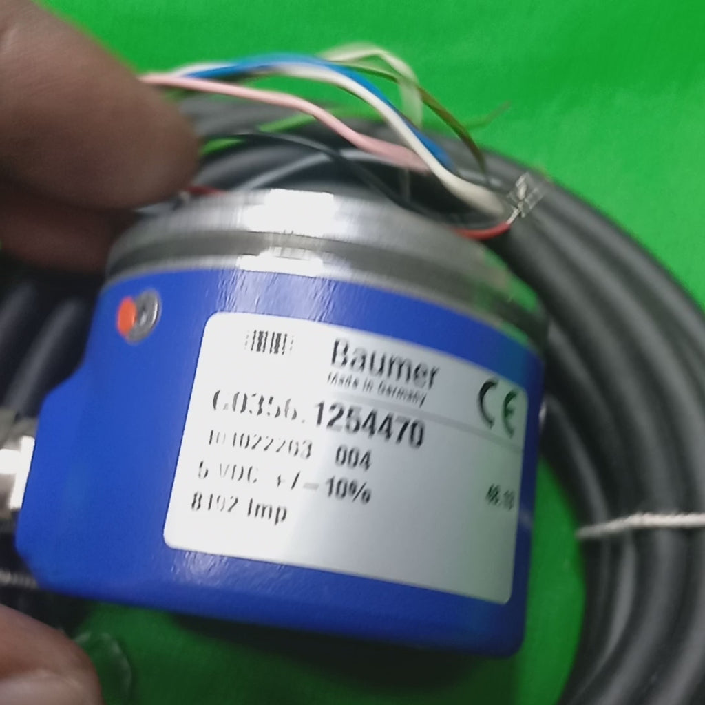 G0356 | G0356.1254470 | 8192 Imp | 5VDC/ linedriver RS422, TTL, Synchro 6mm Shaft, Cable