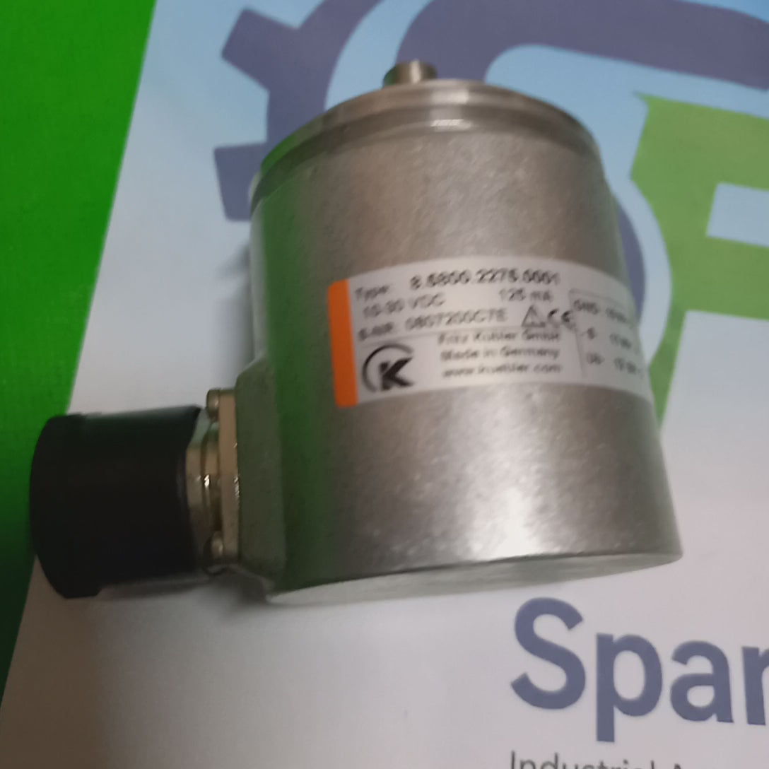 KubLER 5800 Encoder | 8.5800.2275.0001 | Rugged | 1 PPR | 58 Dia | 10mm Shaft | M23