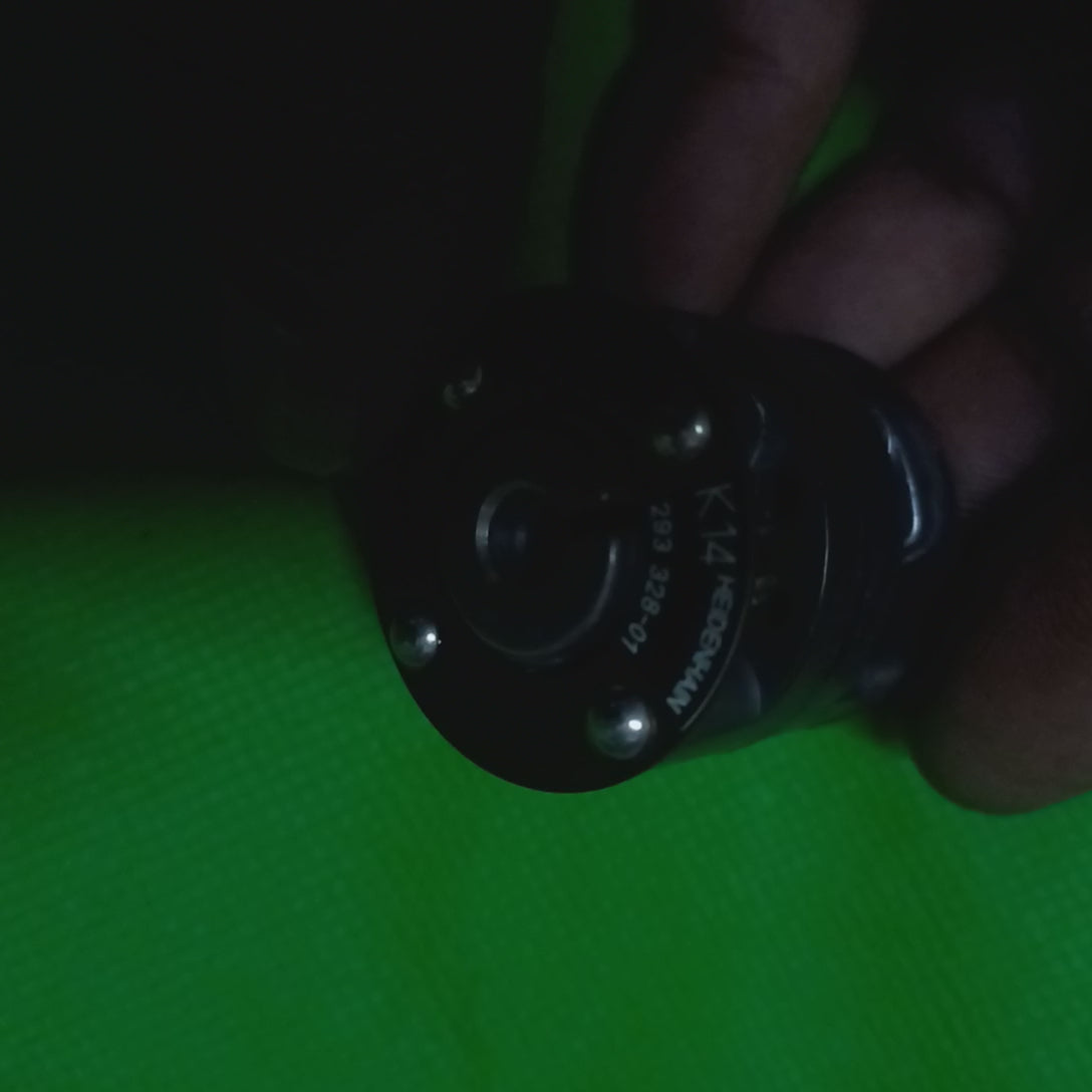 K 14 diaphragm coupling For the ROC/ROQ/ROD 400 with 6 mm shaft diameter
ID 293328-01