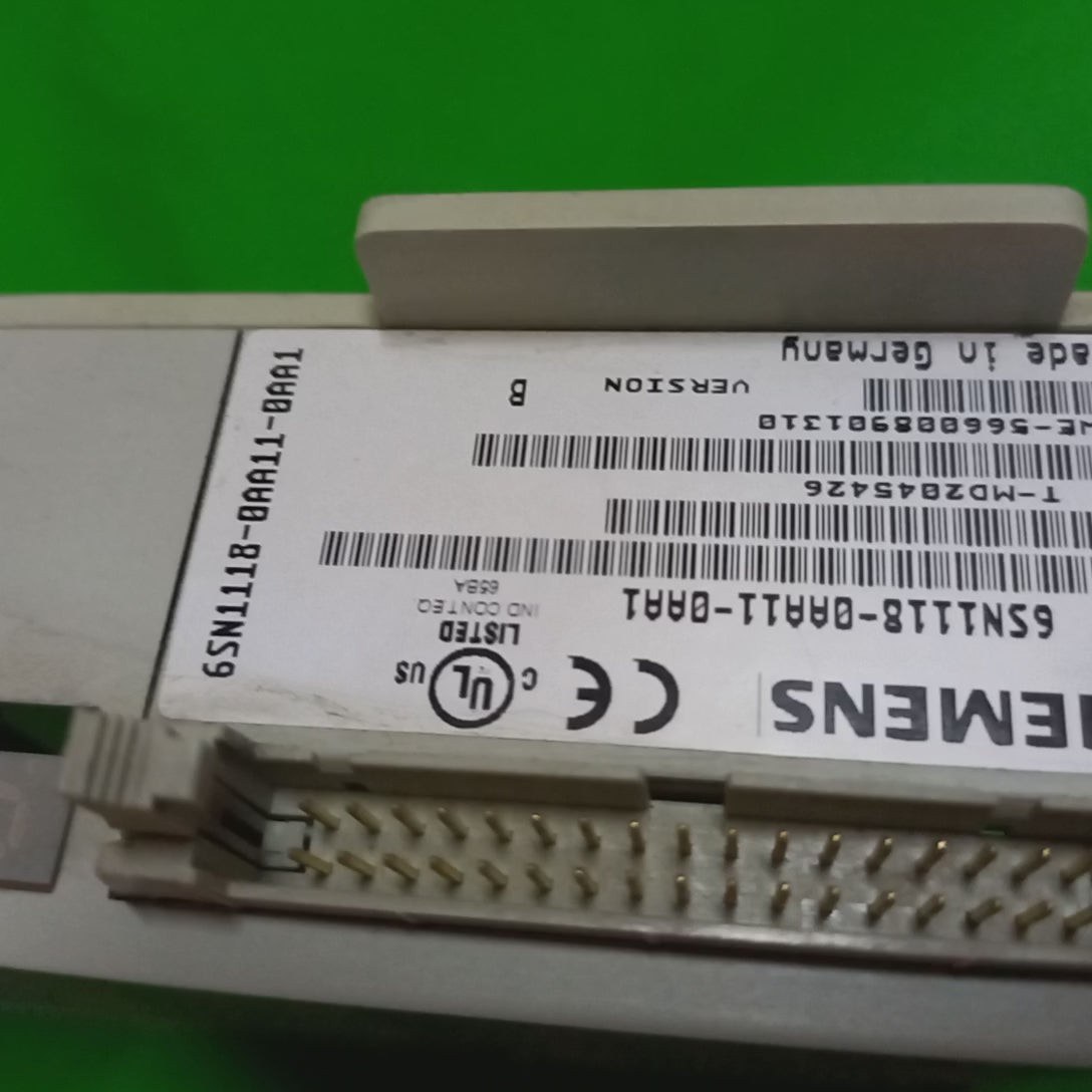 Video 6SN1118-0AA11-0AA1 version B GWE-566008901310