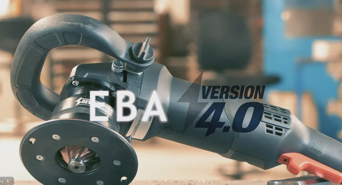 BevelTools EBA 4.0 Bevel Mate® 230V | precise, repeatable Bevelling | Radius Edge Making on Plates/ Pipes