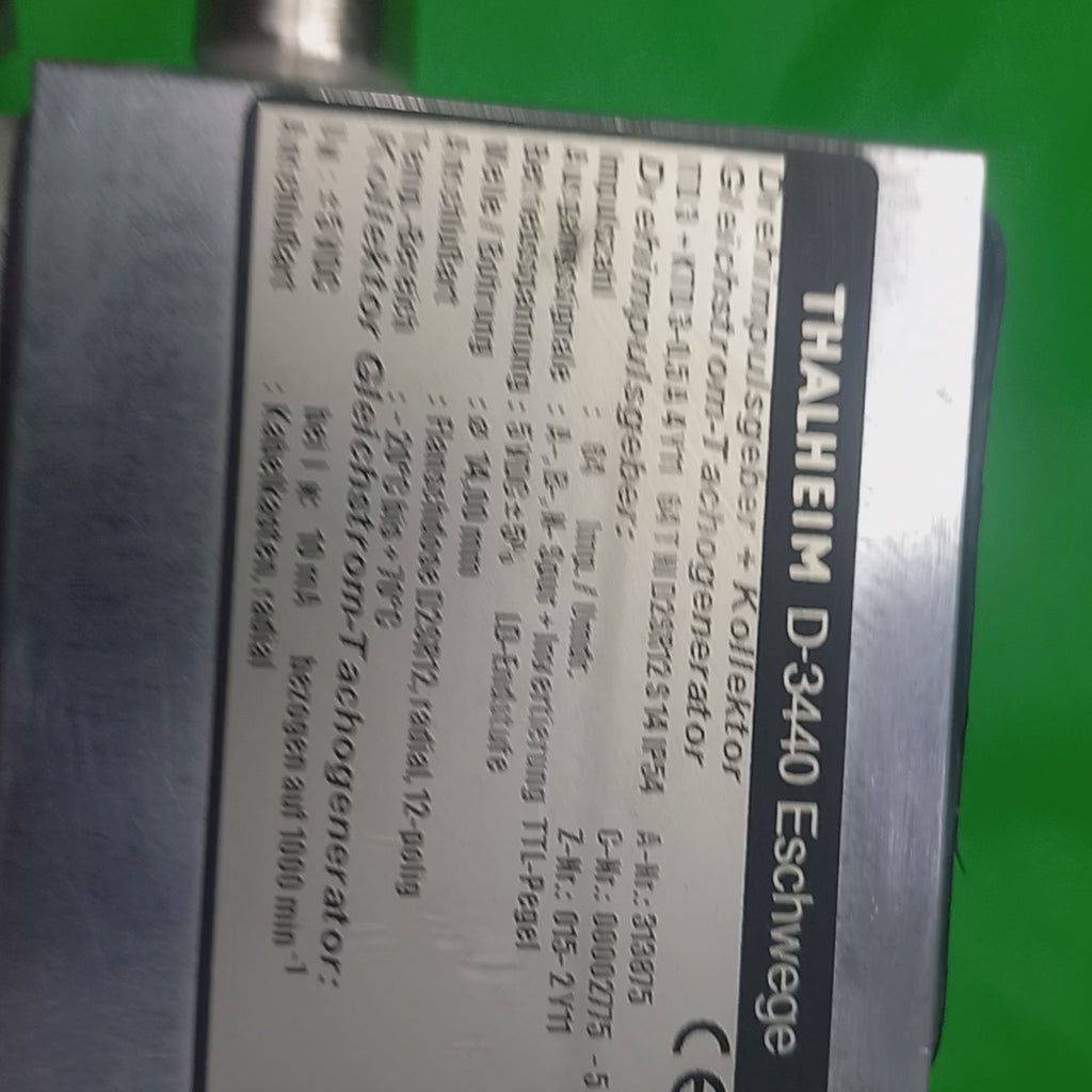 Thalheim Encoder+DC tacho-generator| ITD 3+KTD 3-0,5 A 4 Y11 64 T NI D2SR12 S 14 IP54