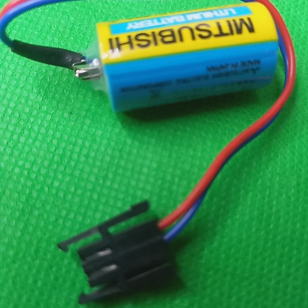 Collect Today - ER17330, ER17/33 3.6V Mitsubish A6BAT | 3.6V | With Connector | Equiv. MR-BAT (C52012)