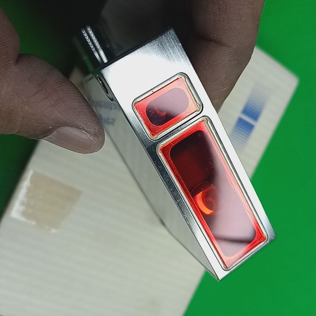 Laser Front face video of OADR distance sensor BAumer