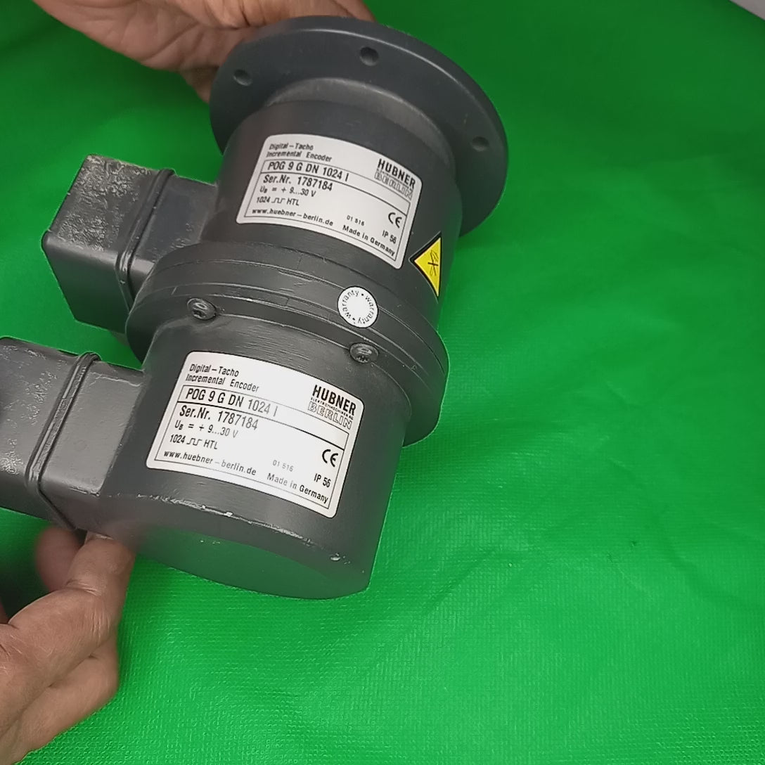 Hubner POG9G DN 1024 I / DN 1024 I | Baumer Twin Encoder | HTL | POG9GDN1024I