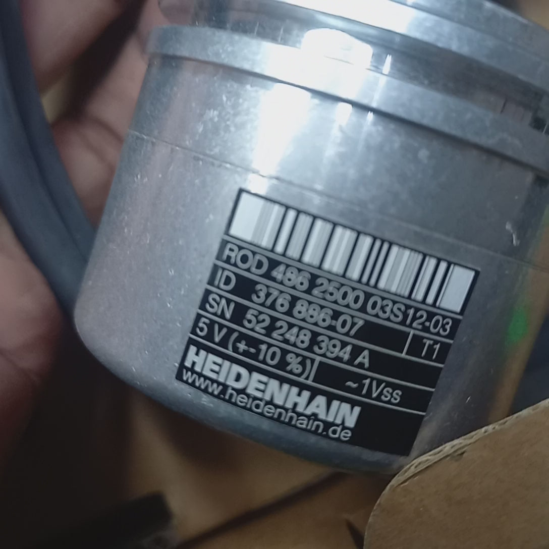 Video showing Rod486 2500 with 376 886-07 Id all features mechanical and electrical connections