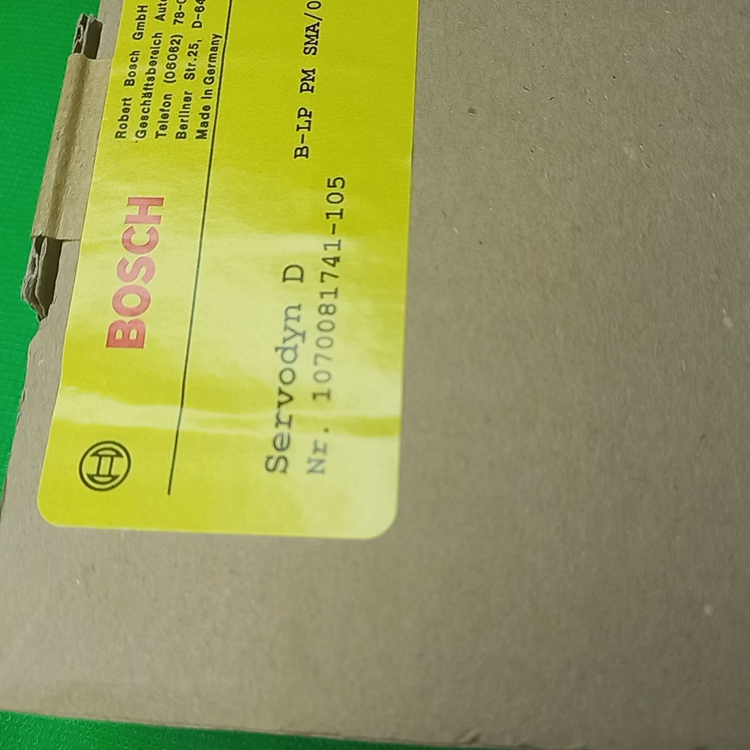 Video of Bosch Servodyn module for trumpf Servodyn D
Nr. 1070081741-105
B-LP PM SMA/000/0.25-D/TRUMPF