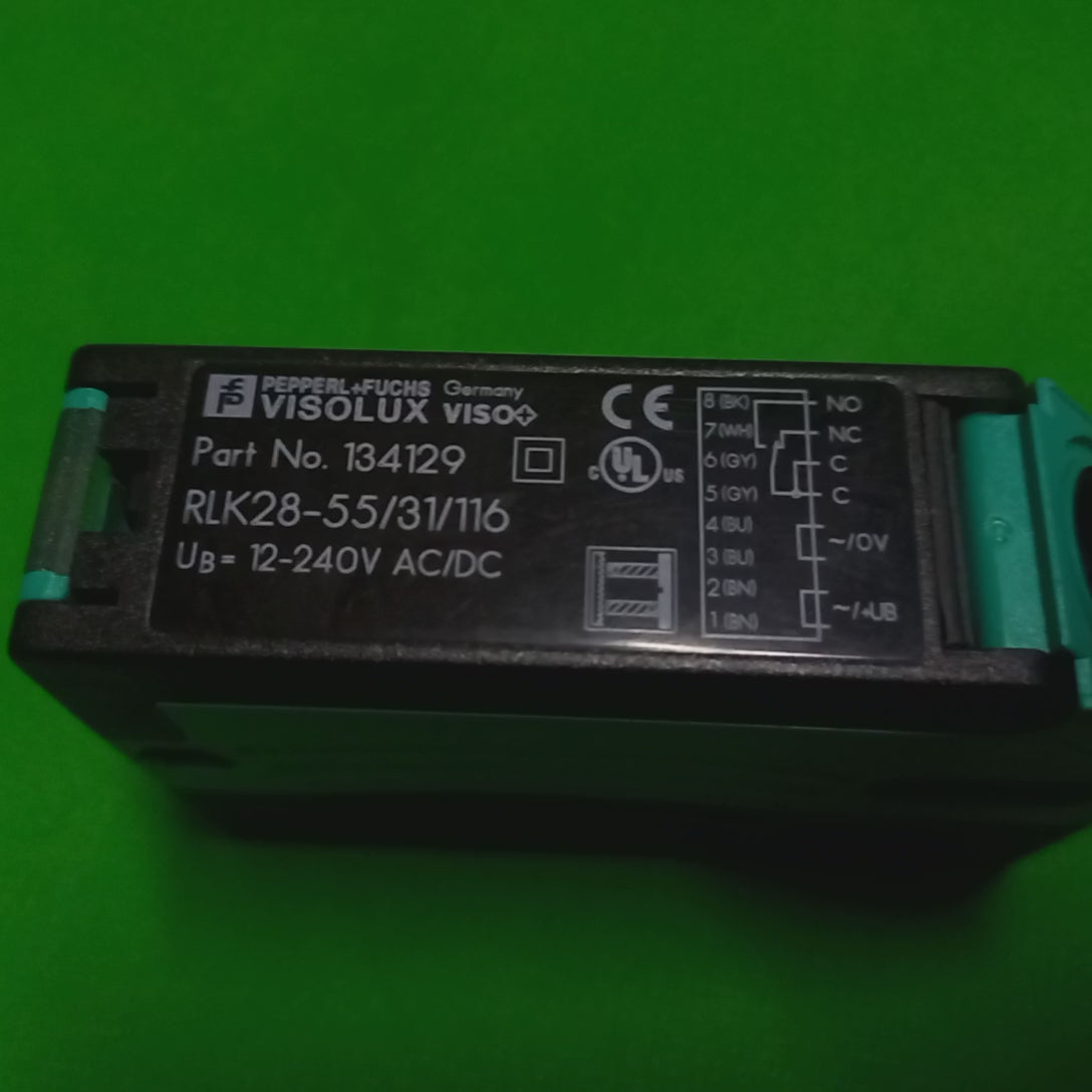 video featuring visolux pepperl fuchs 134129 RLD28 here
