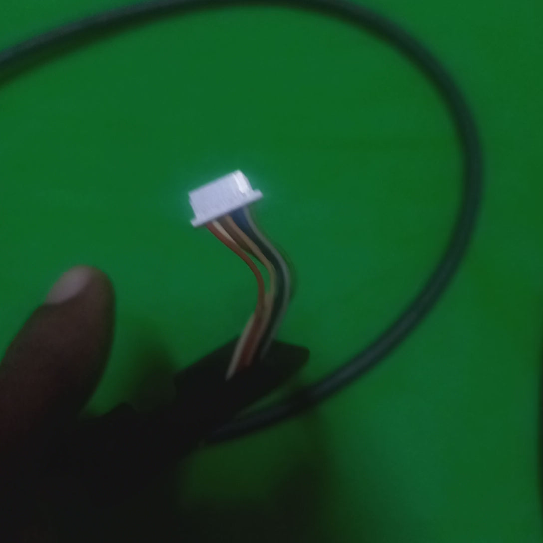 Video of 0,5 meter cable Cable for connecting SEK SEL encoder Whilte connector thin 8 PIn 
Type Part no.
DOL-0J08-G0M5AA3 2046873